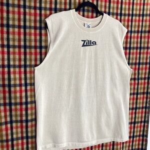 Authentic Pigment Zilla muscle shirt tank top made of US fabric
